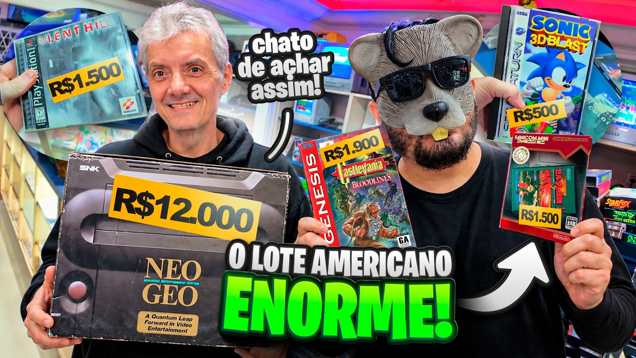 ACHAMOS O OURO NESSE FINAL DO LOTE AMERICANO GIGANTE!