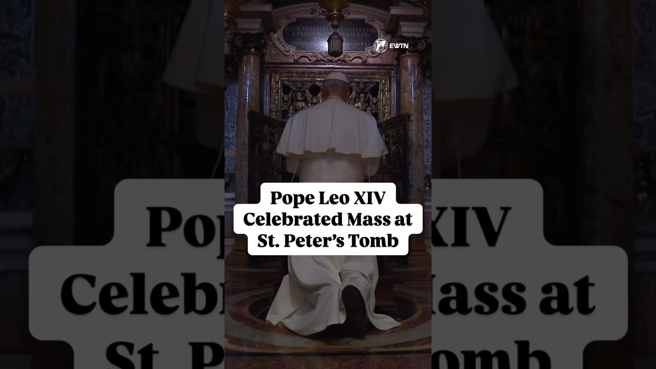 Pope Leo XIV Celebrated Holy Mass at St. Peter&rsquo;s Tomb in the Vatican
