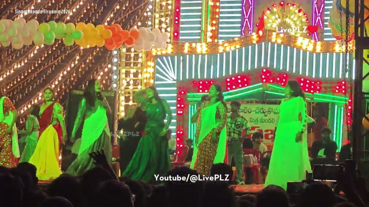 LIGHTING PRABHALU Dance: Singarakonda Tirunala | Vangathota Malupu Kada Remix Song 2026
