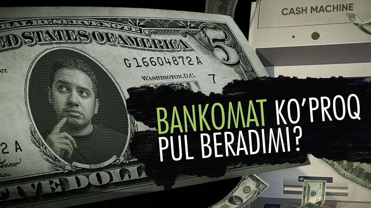 Bankomat qanday ishlaydi? Adashib ko'proq pul beradimi? | @Texnoplov