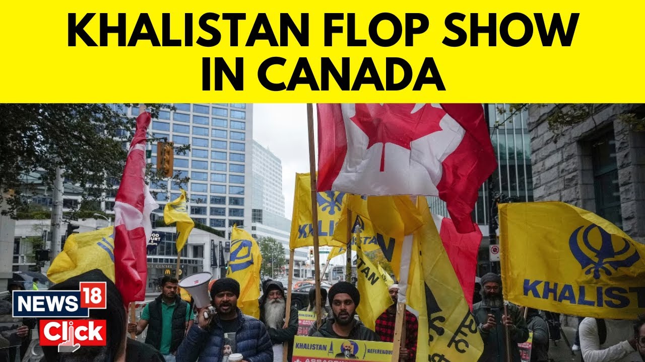 Canada News |  Khalistan Supporters Hold Protest Outside Indian Consulate in Vancouver | N18V