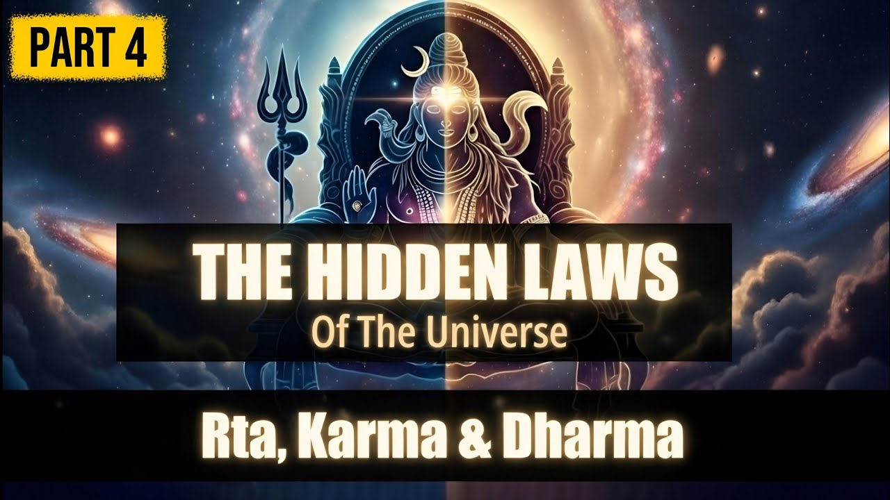 The Hidden Laws of the Universe Rta Karma & Dharma Part 4