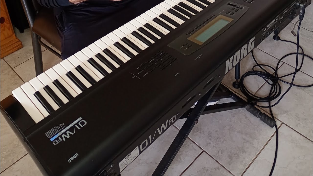 Enganchado de Antonio Ríos. Punteos, Cover teclado Korg 01Wfd
