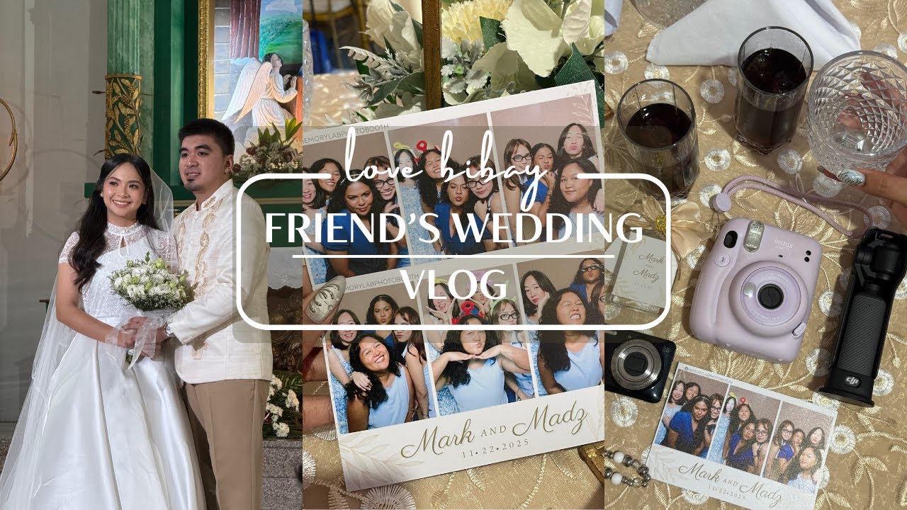 VLOG | Lipa staycation + friend's wedding ♡