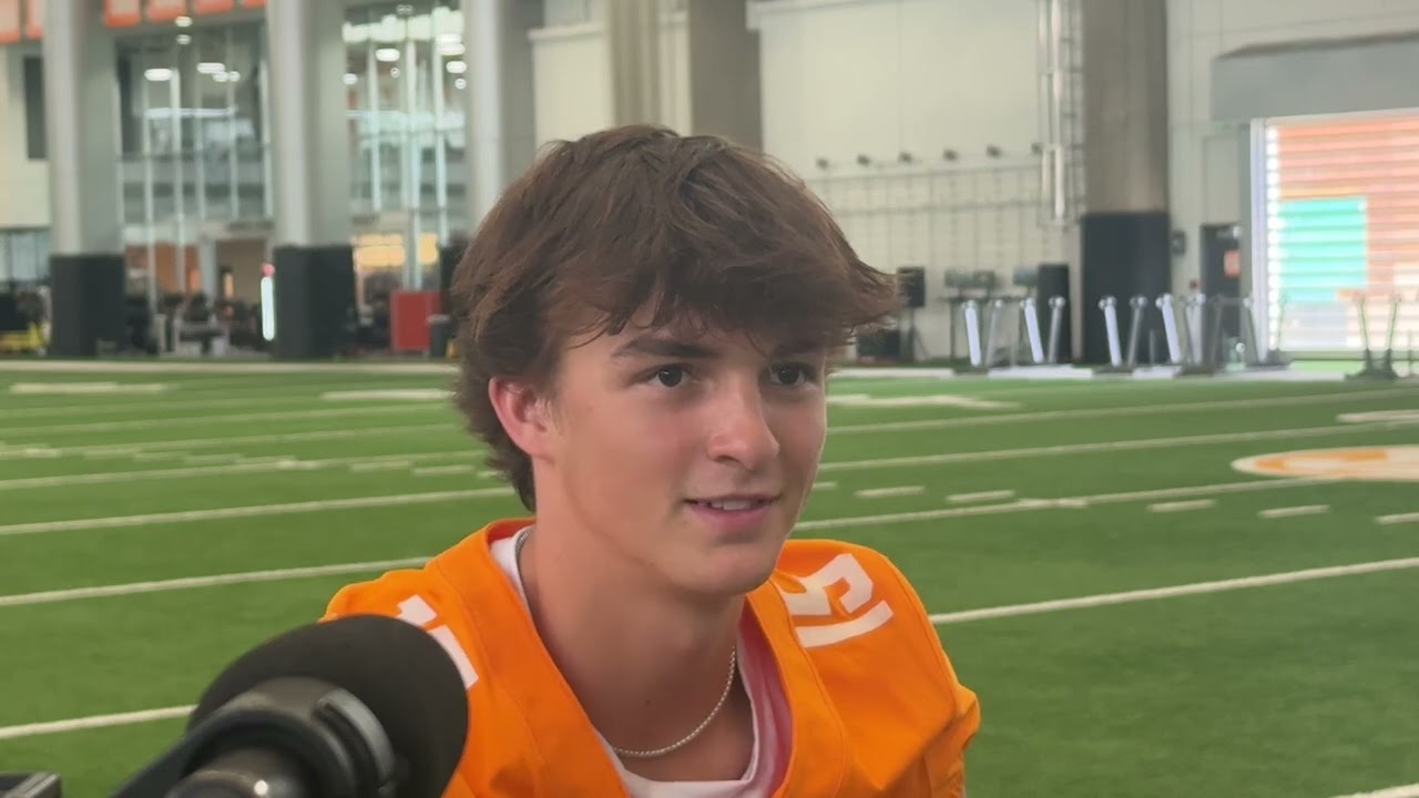 Tennessee QB George MacIntyre Talks Freshman Fall Camp, Quarterback Battle