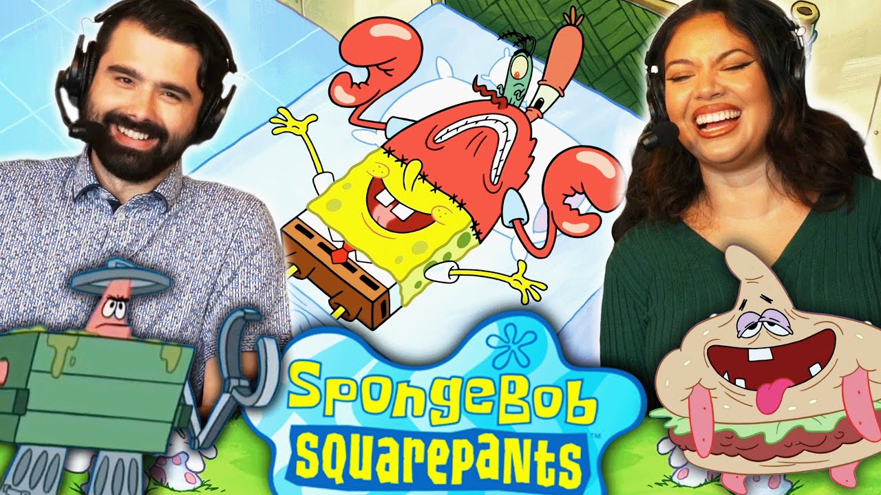 We Watched SPONGEBOB SEASON 10 EPISODE 7 AND 8 For the FIRST TIME! KRABBY PATTY CREATURE FEATURE