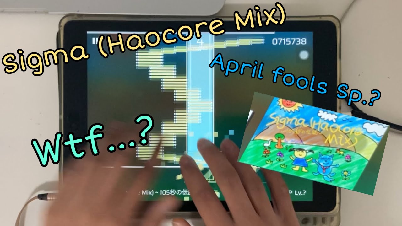 【Phigros】April Fools 2022 | Sigma (Haocore Mix) | First try + how to unlock