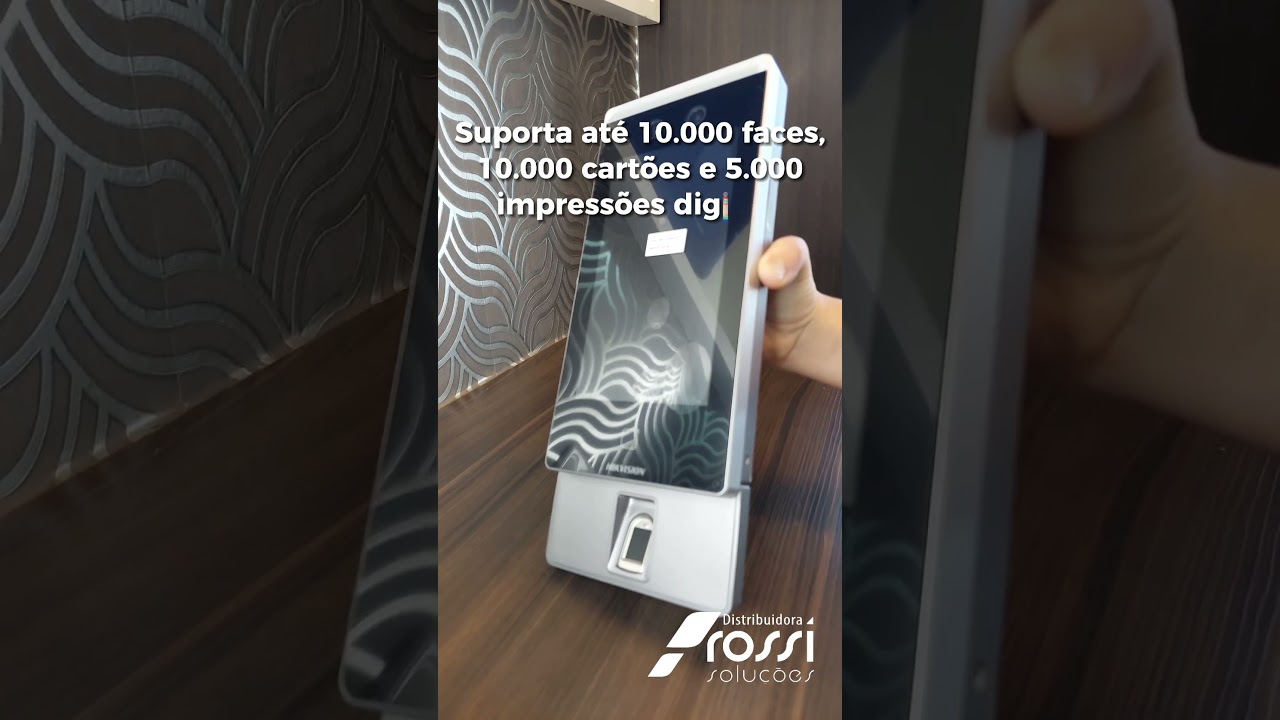 UNBOXING RECONHECIMENTO FACIAL HIKVISION- ROSSI SOLU&Ccedil;&Otilde;ES  #seguran&ccedil;aeletr&ocirc;nica  #segurancaeletronica