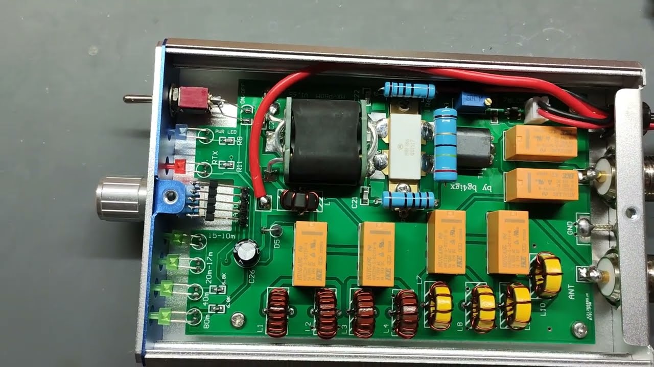 тест мощности HF PA MX P50M