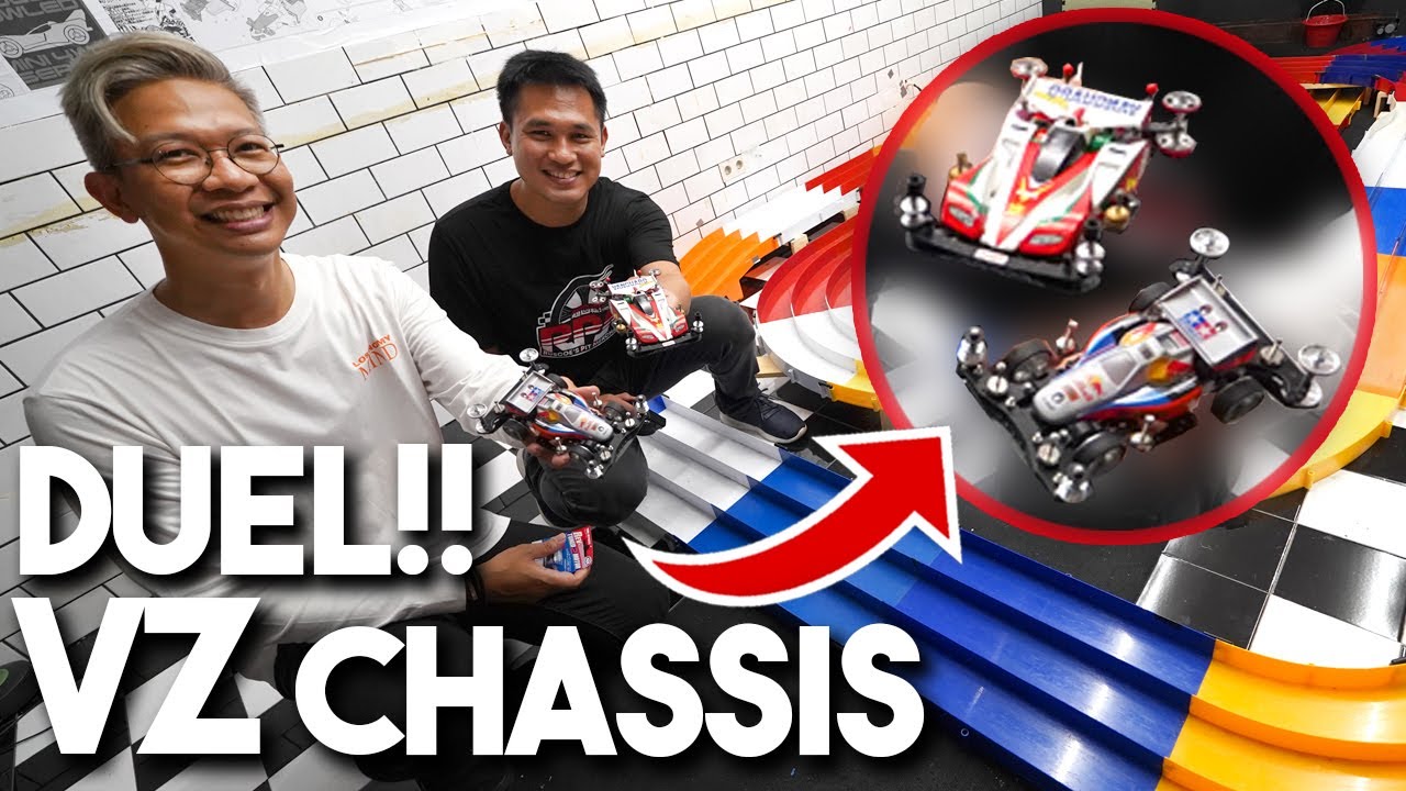DUEL VZ CHASSIS LAWAN ROSCOE MALAH DIKASIH DINAMO!!