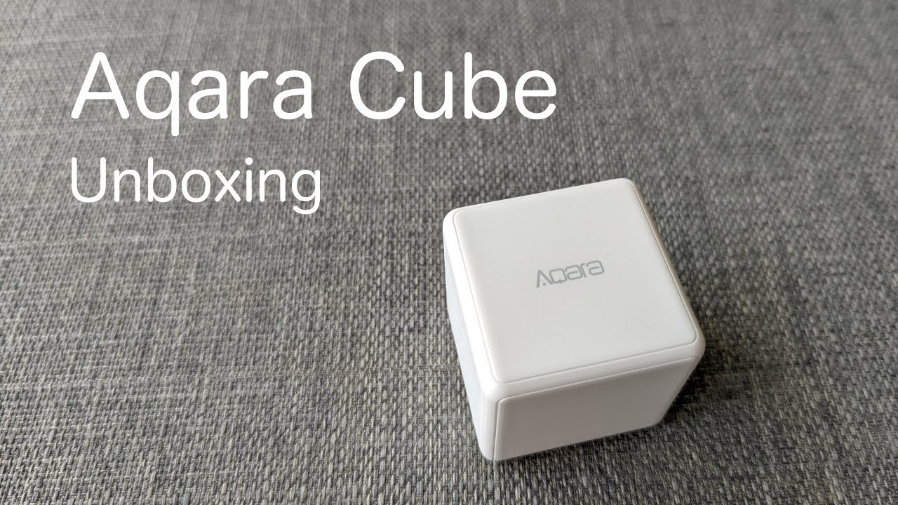 Aqara Cube & Wireless Switch - Unboxing and Automation Use Cases
