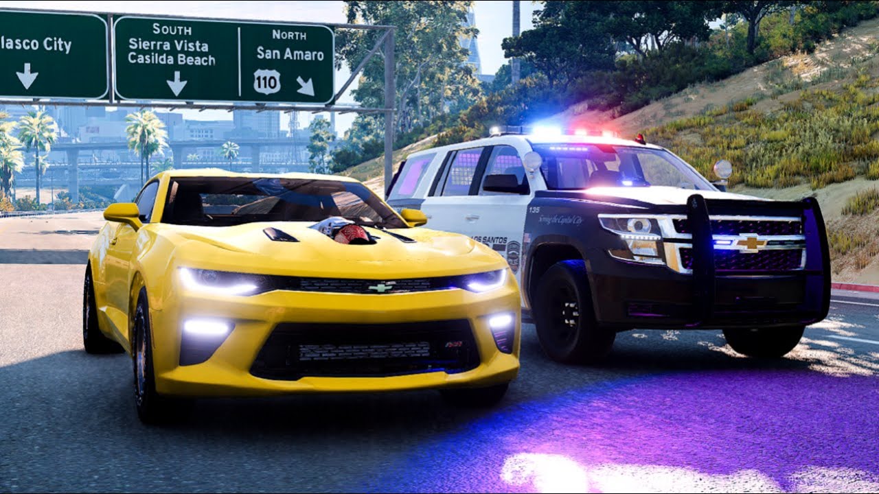 Realistic Police Chases #3 - BeamNG.Drive
