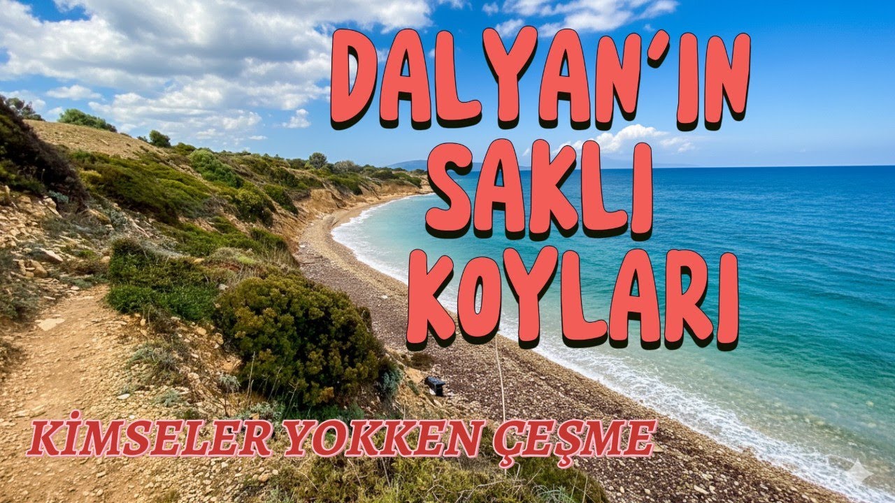 Dalyan'ın Saklı Koyları - Kış Sezonunda Çeşme | Dalyan Vlog #2