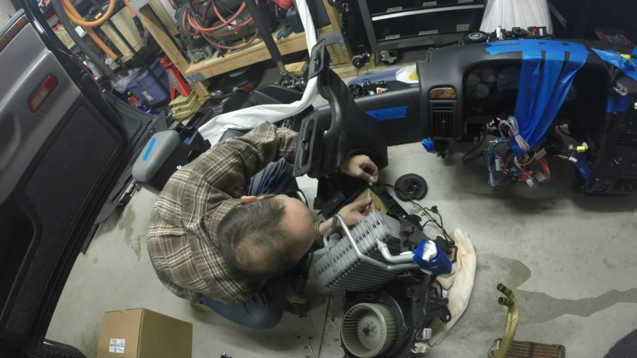 2002 Jeep Grand Cherokee Heater Core Replace