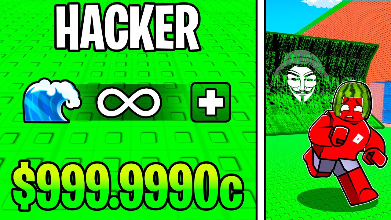 Trolling Melon with WAVE MACHINE in Escape Tsunami for Brainrots