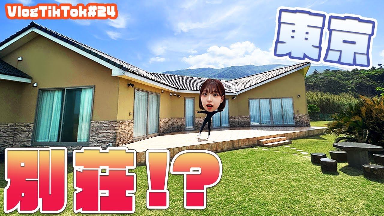 【東京都】みなみ東京の別荘に泊まります！【VlogTikTok】