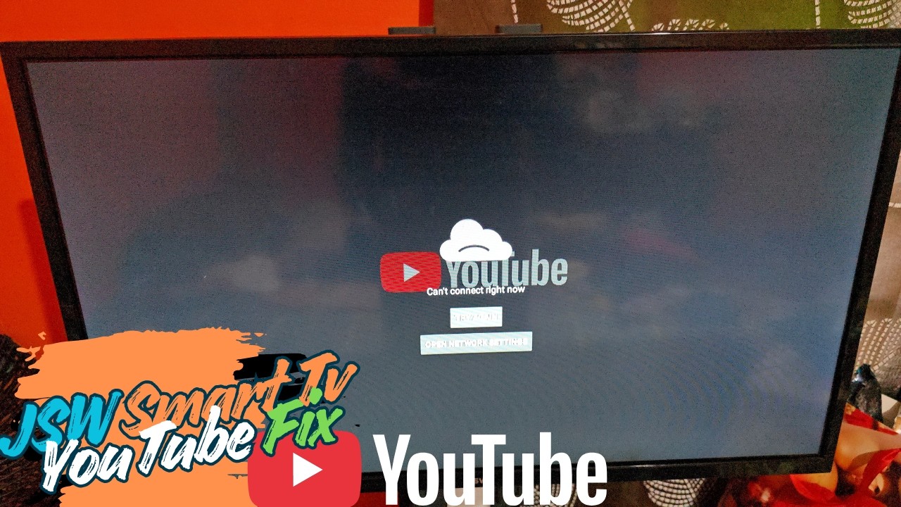 JSW Smart Tv YouTube Not Working Fix