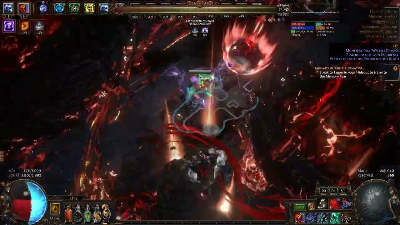 Poe 3.27 Reap/Exsanguinate Uber Sirius