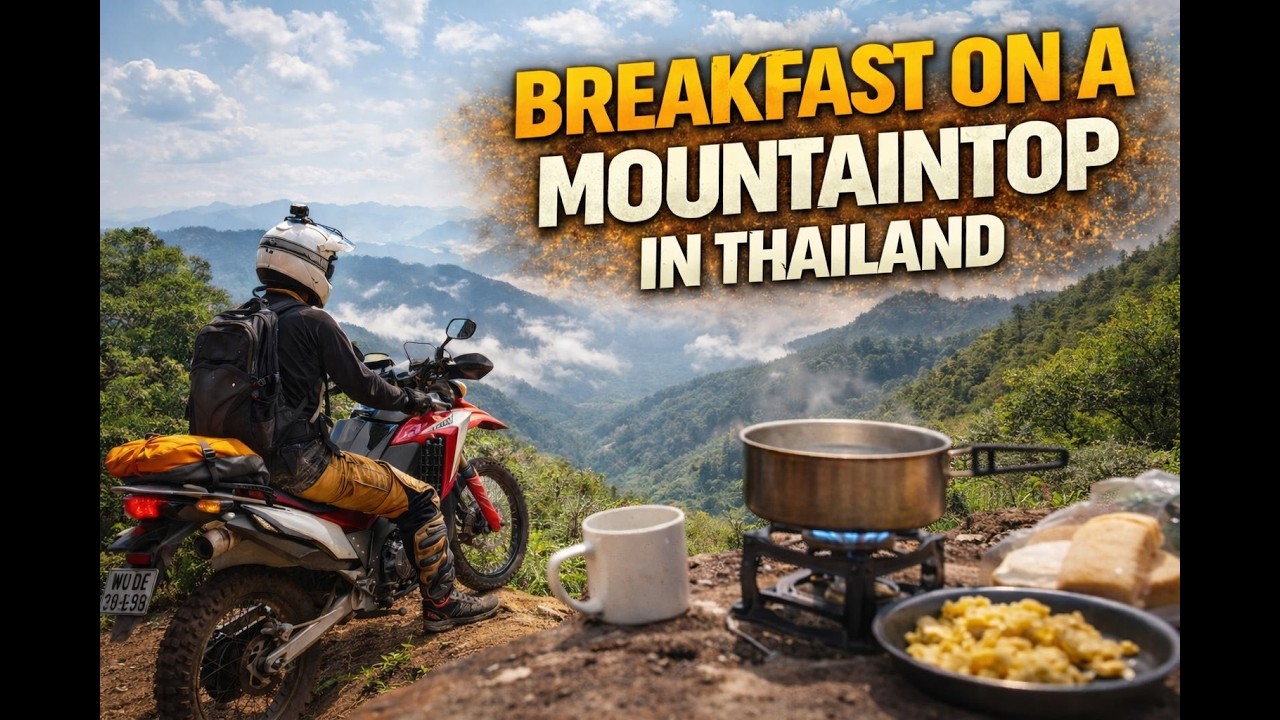 Breakfast on a Mountaintop in Thailand