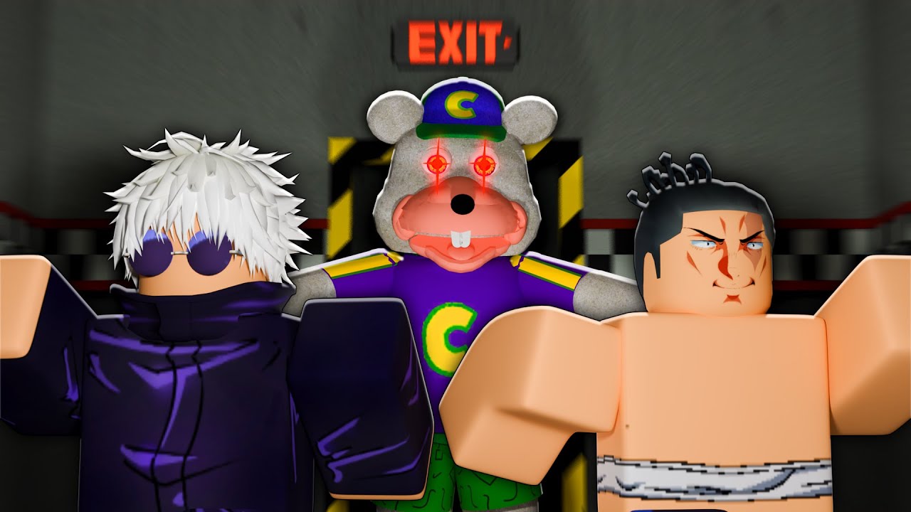 JJK Voice Actors Survive Night Shift at Chuck E Cheese 2 (Roblox Horror)