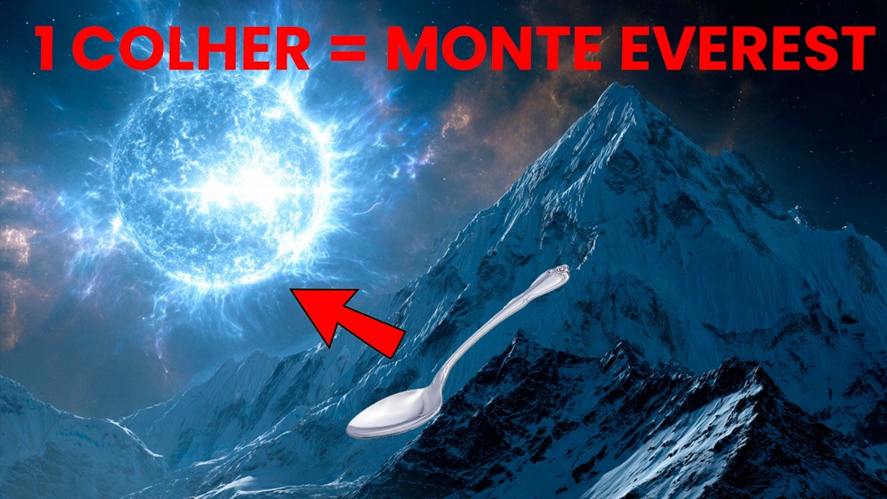 UMA COLHER desta ESTRELA PESARIA MAIS QUE O MONTE EVEREST — ISSO É REAL