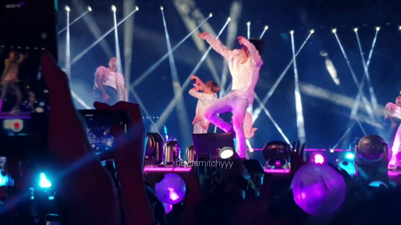 [FANCAM 11102019]BTS TOUR 'LOVE YOURSELF: SPEAK YOURSELF' in RIYADH - DOPE + BAEPSAE + FIRE + IDOL