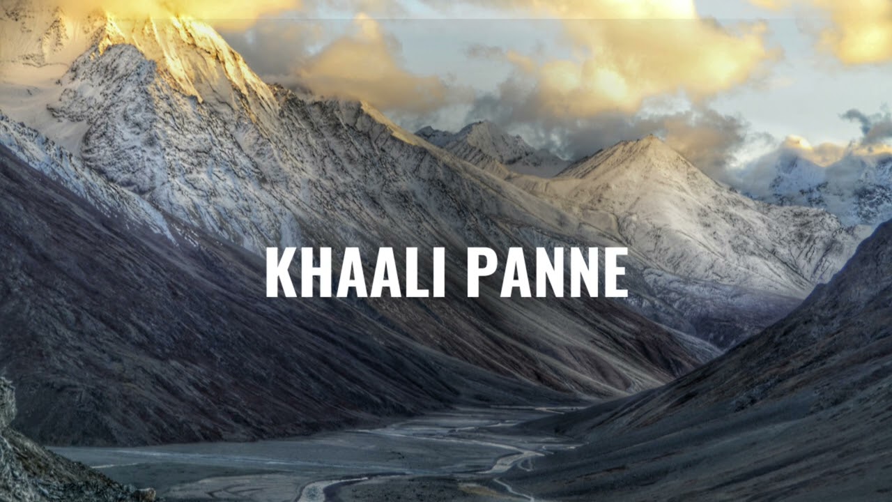 Khaali Panne