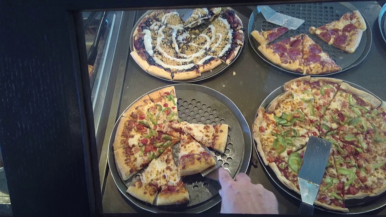 Inside Pizza Hut Buffet