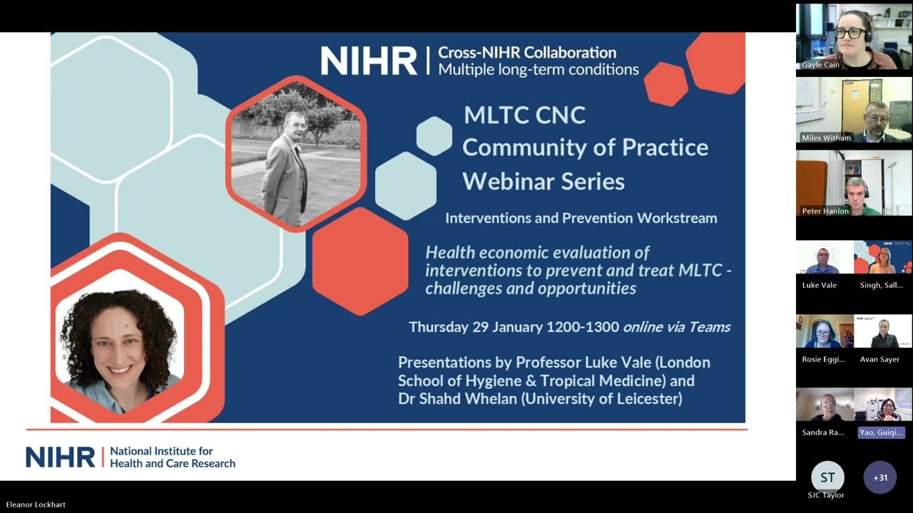 MLTC CNC Interventions & Prevention Community of Practice Webinar