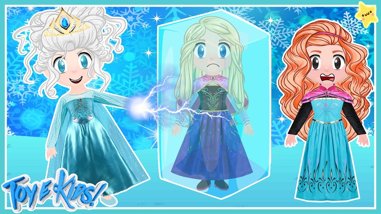 A Rainha da Neve congela o Reino! Historinha completa