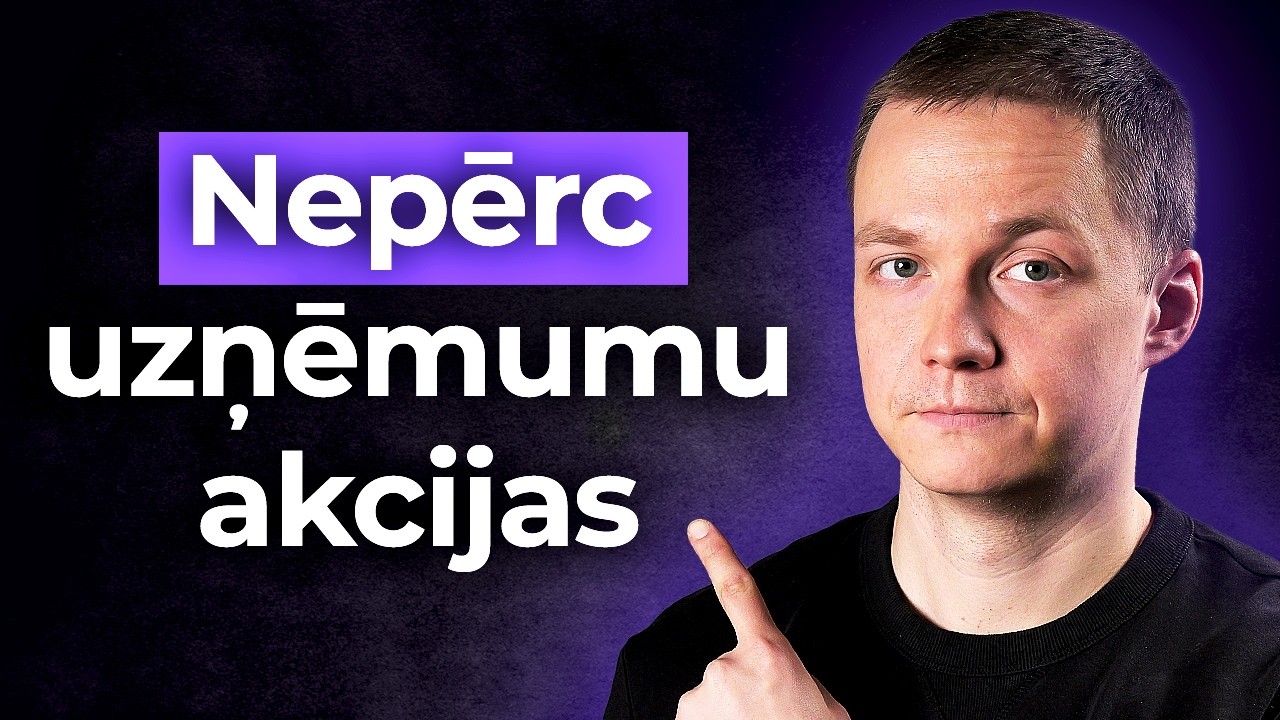 Atklāts padoms ikvienam, kurš grib sākt ieguldīt