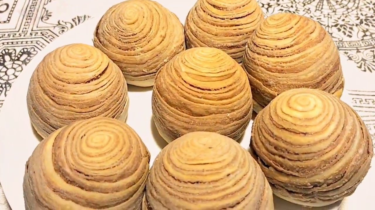 潮州月饼制作过程，全公开，看看点心师傅是怎么做的