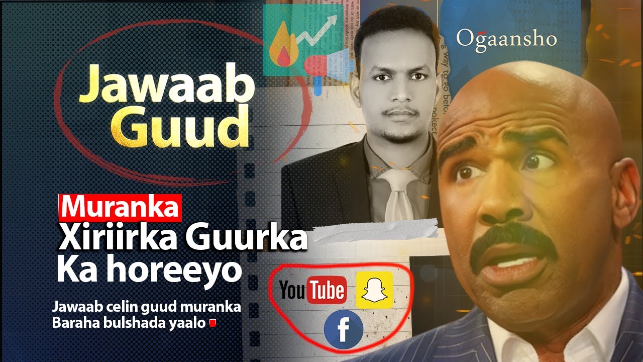 Jawaab Guud | 🙂 | Dooda iyo Muranka Baraha Bulshada |