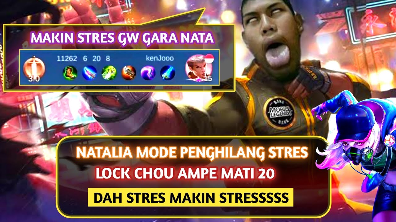 Niat Ngilangi Stres, Gw Buat Makin Stres Natalia Lock Chou Ampe Mati 20