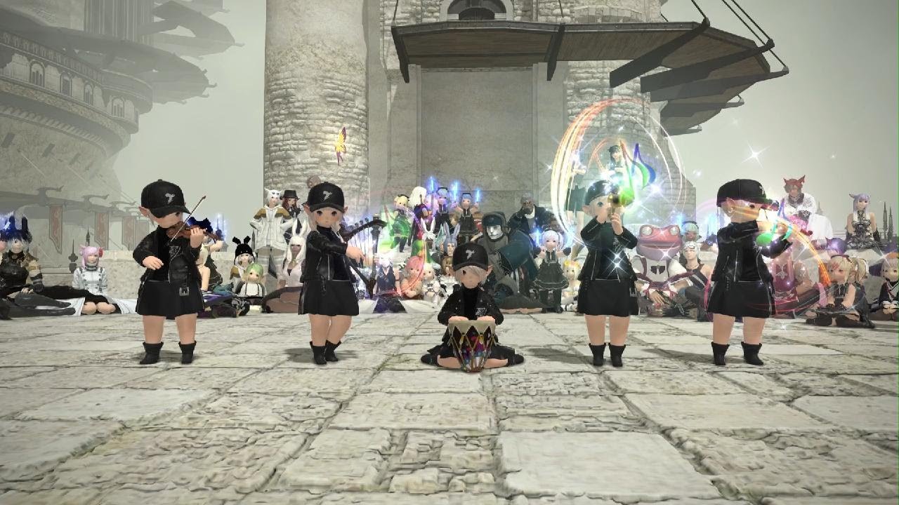 【FF14】楽器演奏 「Laladolls 路上ライブ」 2022.10.1 『close in the distance』
