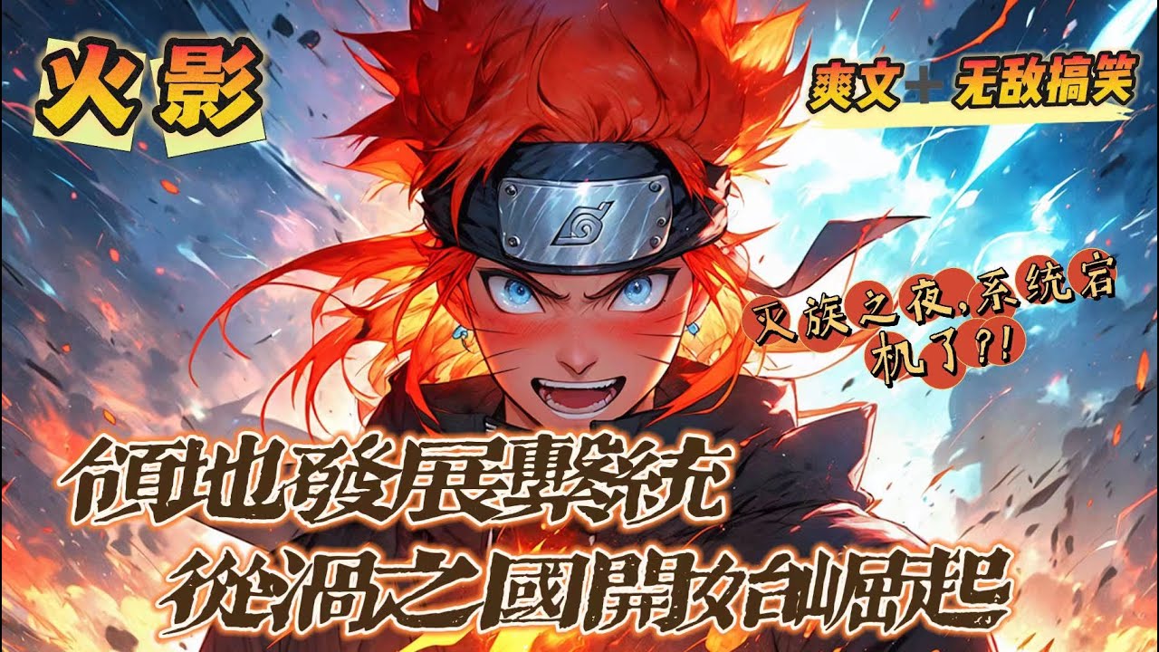 🔥《領地發展系統，從渦之國開始崛起》💥第1-150話：戰國之亂結束後，各大國相繼建立起忍村，實現一國一村的政策！而男主穿越火影，誕生於漩渦一族，就在被滅族之際，我的領地發展系統居然宕機了？