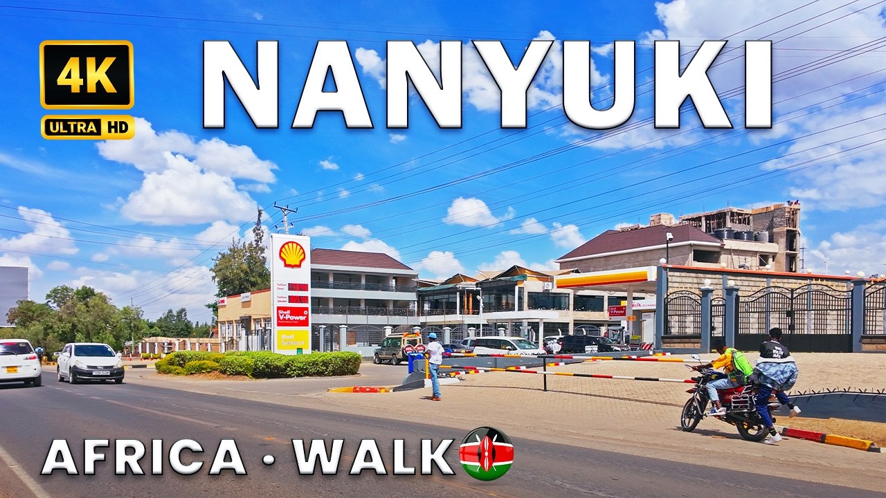 Nanyuki Town 🇰🇪 – Real Streets of Kenya at the Equator | 4K Walking Tour UHD