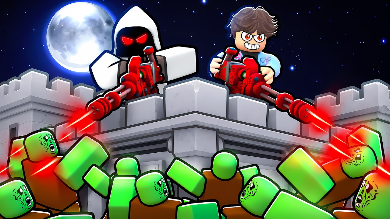 ROBLOX SURVIVE ZOMBIE ARENA..