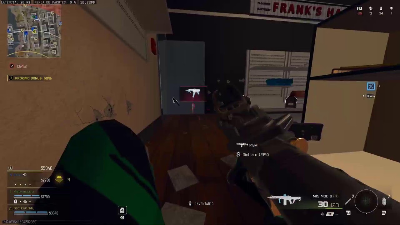 Live Warzone -Ao vivo Tentando pegar diamante com os aleatórios