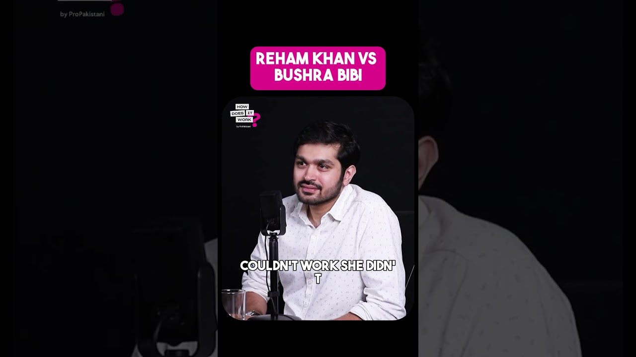 Reham Khan vs Bushra Bibi