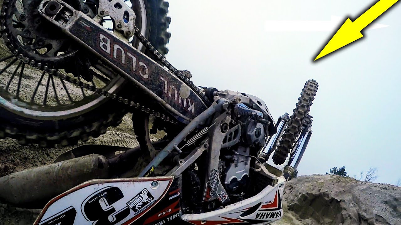 Wypadek na crossie ?! - Takiego ENDURO się nie spodziewałem... żwirownia Piaseczno