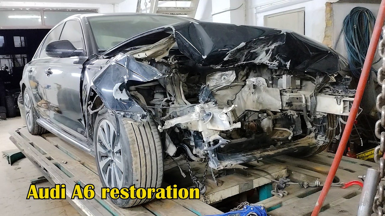 Satisfying Smash Repair: Bringing an Audi A6 Back to Life