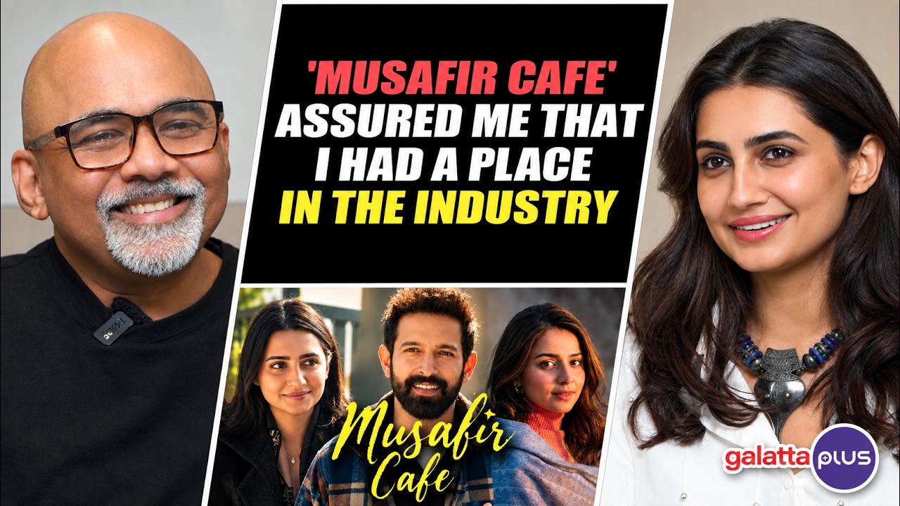Vedika Pinto, Interview with Baradwaj Rangan | Musafir Cafe | Vikrant Massey, Mahima Makwana