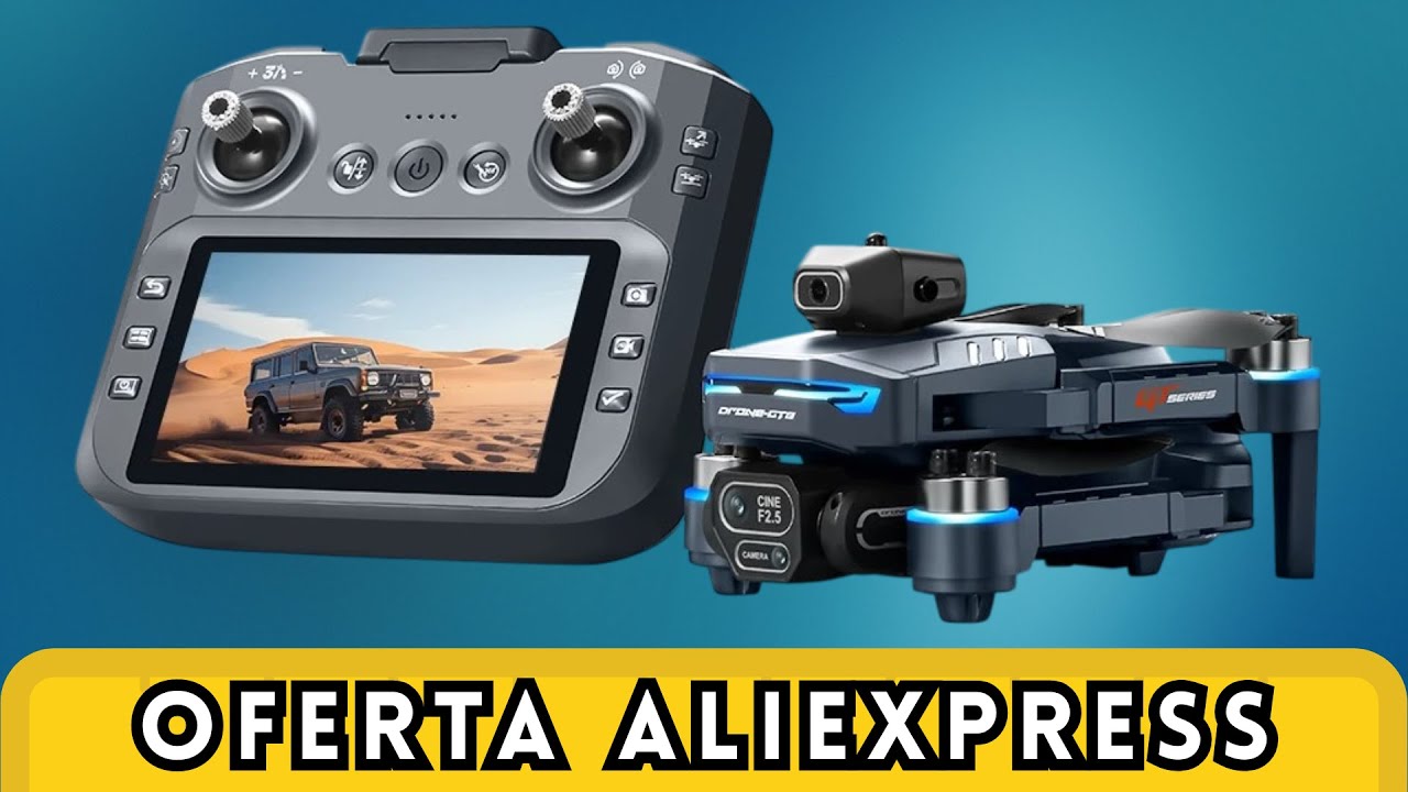 ⚡ Oloey GT8 - Drone 8K - C&aacute;mara HD Sin Escobillas - Cuadric&oacute;ptero GT8 - OFERTAS ALIEXPRESS 2025