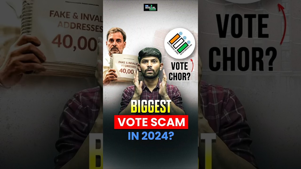 Rahul Gandhi vs. Election Commission: Fake Voter Controversy! #RahulGandhi #ElectionCommission