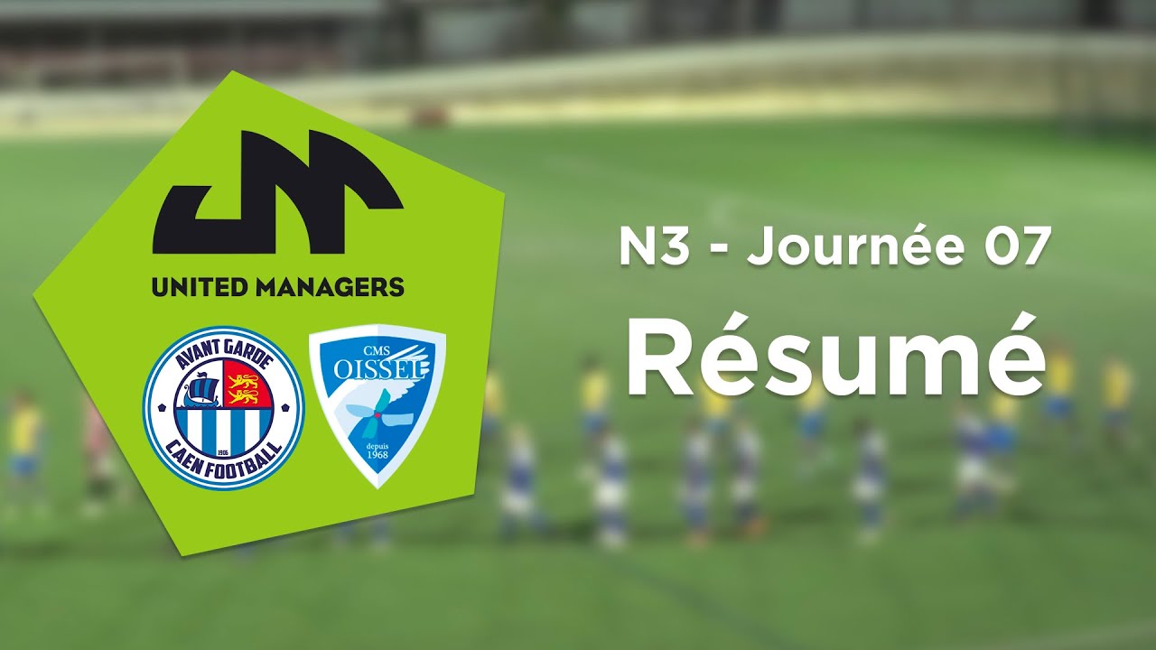 RÉSUMÉ | N3 Journée 07 : AG Caen Football - CMS Oissel