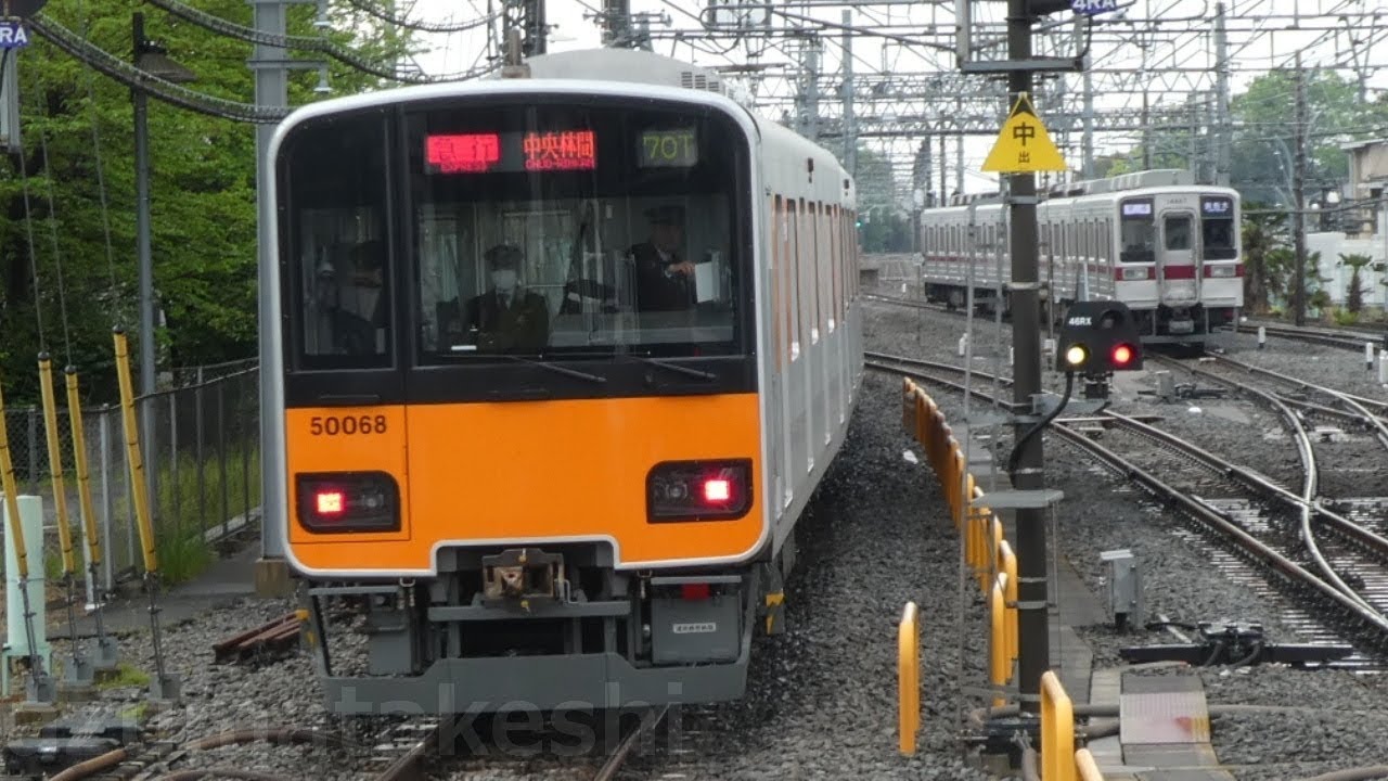 【祝！運用復帰 東武50050系 51068F 運用復帰後 初撮影！】3年2か月ぶりに運用復帰、南栗橋車庫 始業点検、出庫、南栗橋駅発車シーン