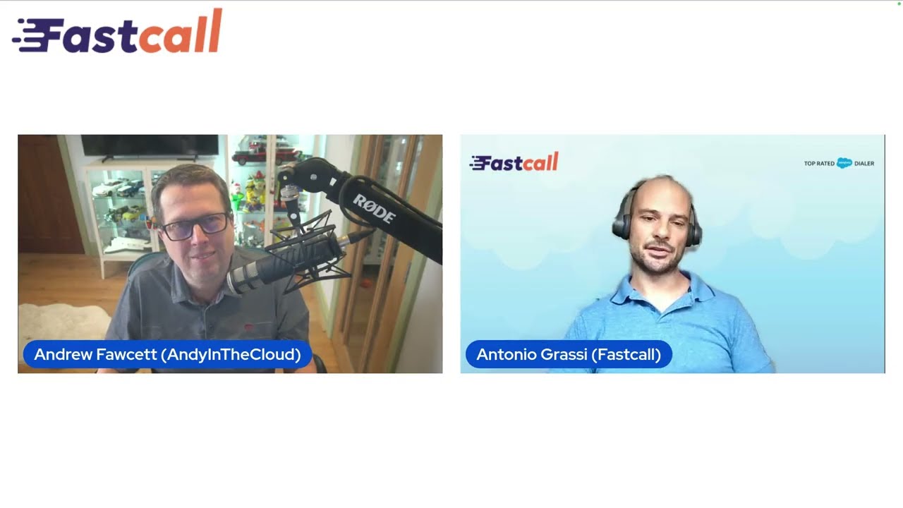 Why Fastcall Went All In on Salesforce - Andy Fawcett interviews our CTO, Antonio Grassi 🚀