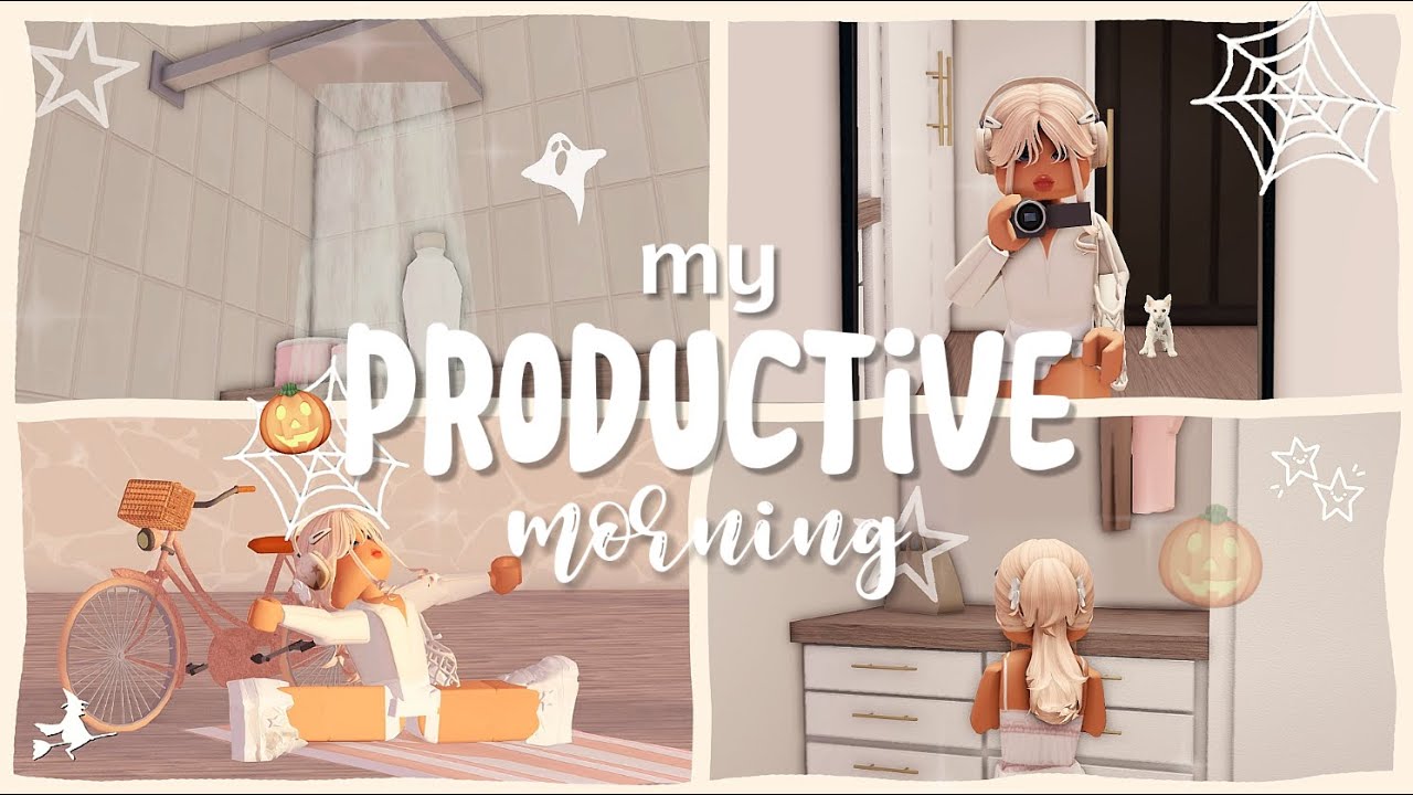 ⋆୨୧˚ 🧺|| My Productive Morning || yoga, cooking, shower ||☁️ ˚୨୧⋆