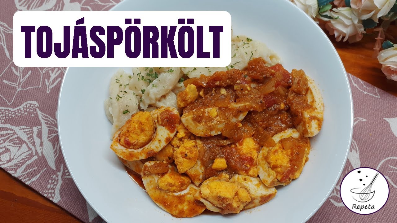 Tojáspörkölt 🍳🌶 Gyors, húsmentes és laktató